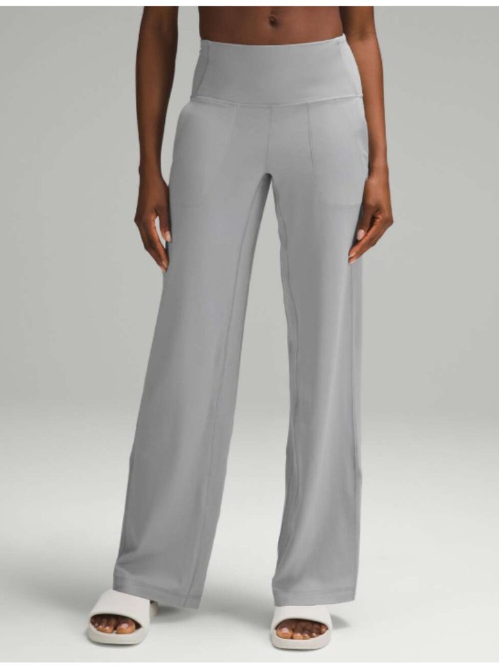Lululemon Align High-Rise Wide-Leg Pant *Regular Rhino Grey